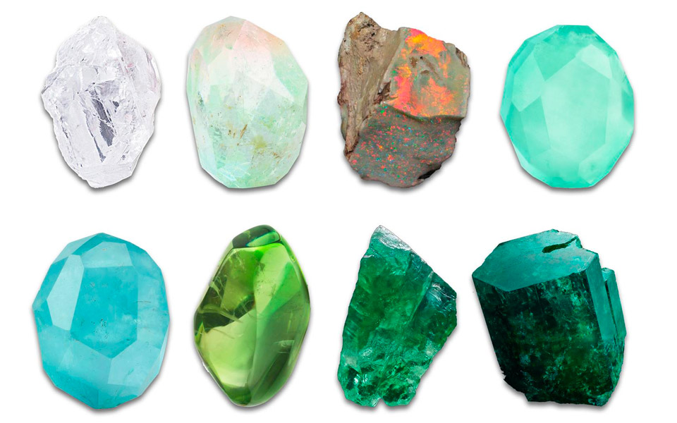 Semi Precious Gemstone Colors