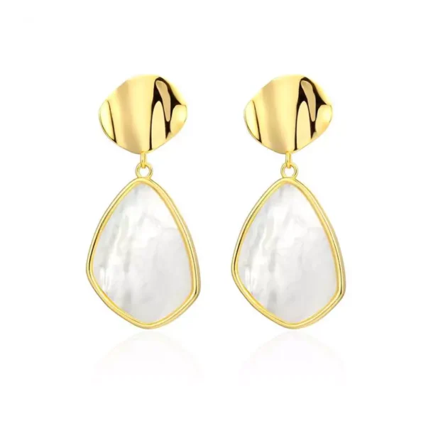 Bel Esprit Shell Nacre Drop Earrings
