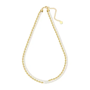 Double Layered Pearl Necklace