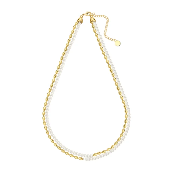 Double Layered Pearl Necklace