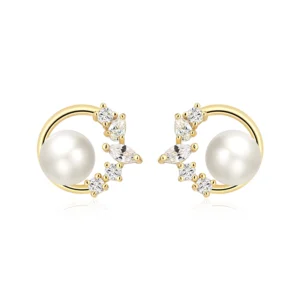 La Perle Pearl Earrings