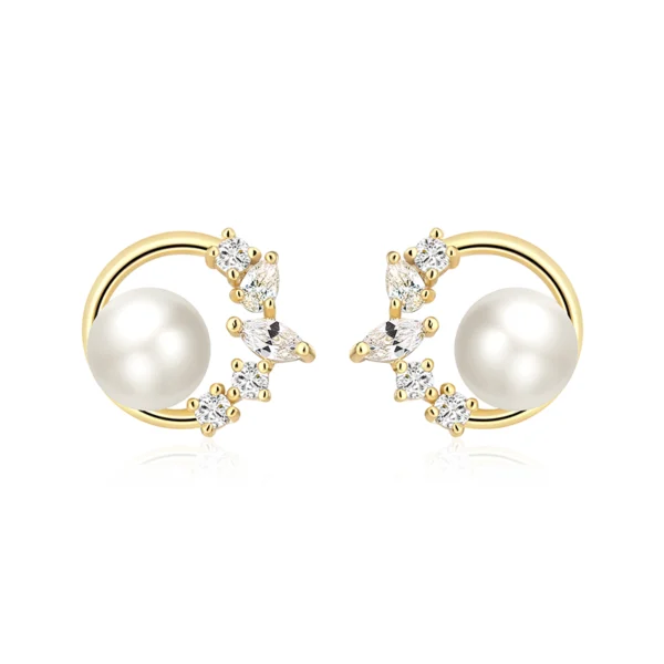 La Perle Pearl Earrings