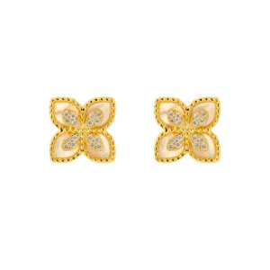 The Spark Clover Earrings