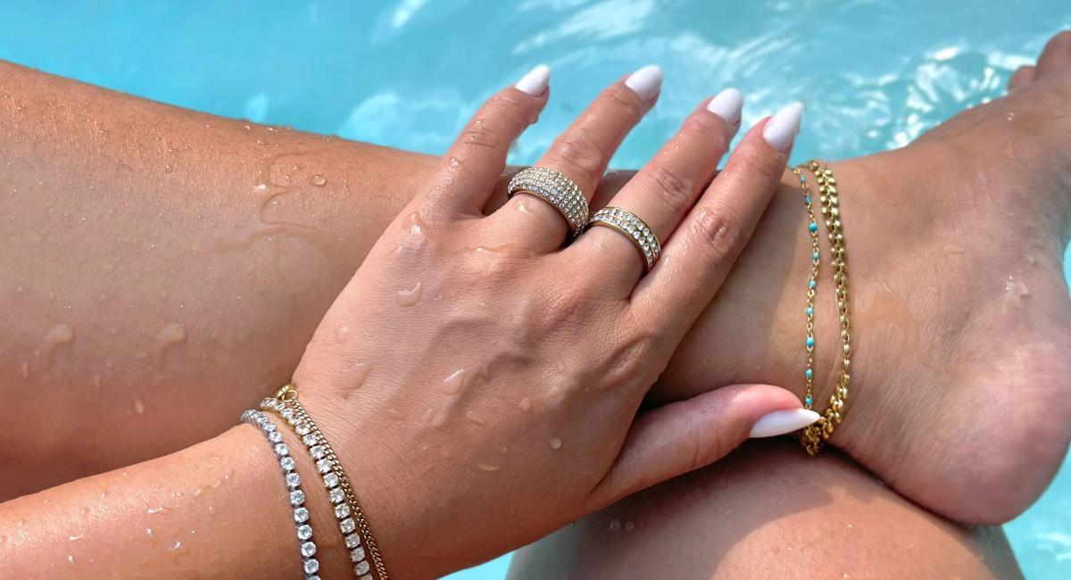 Jewelry You Can Sweat, Shower, and Swim in
