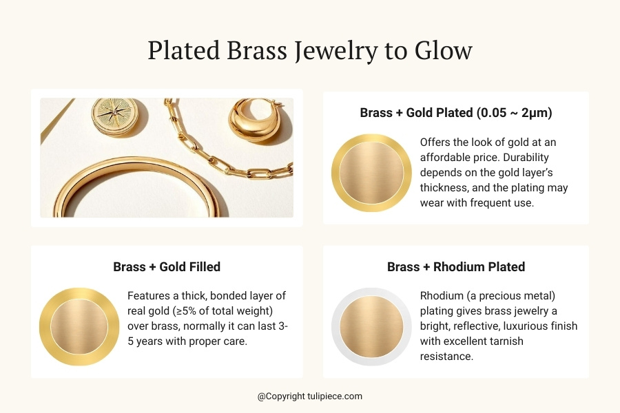Common Types of Brass Jewelry
