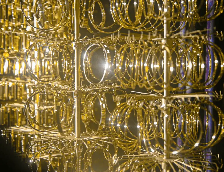 Jewelry PVD Process - Step 3 Vaporized Coating Deposition