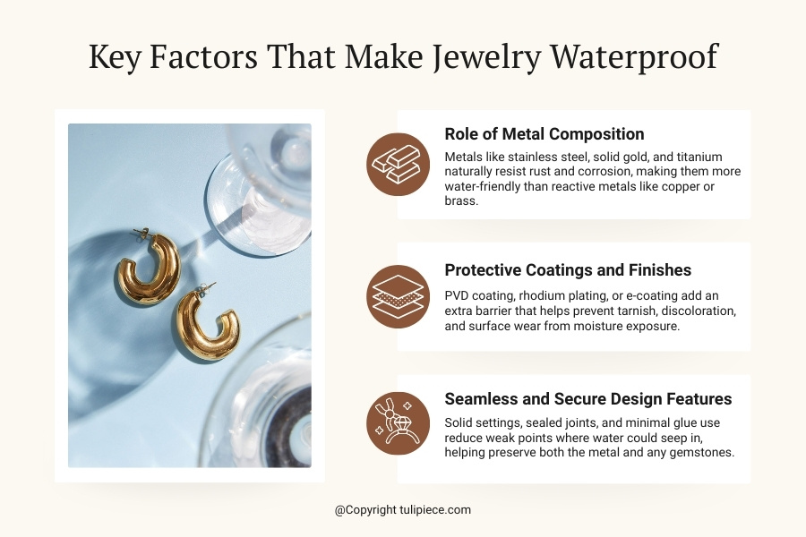 Key Factors That Make Jewelry Waterproof