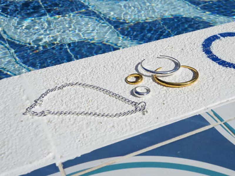 stainless steel waterproof jewelry