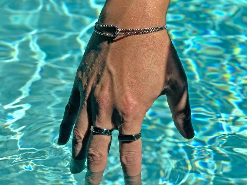 waterproof silver jewelry