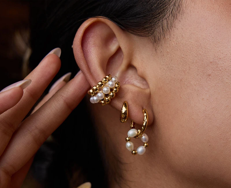 Nickel-free Stainless Steel Earrings