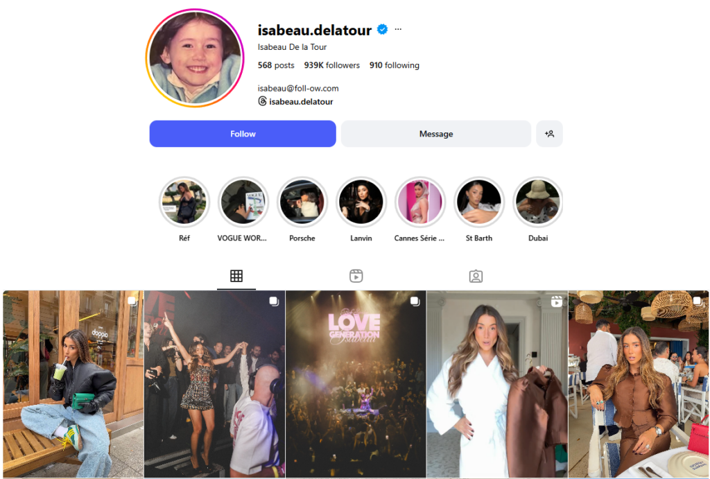 Niche #7 Modeling & High Fashion Influencers: High-End & Classic Design Jewelry