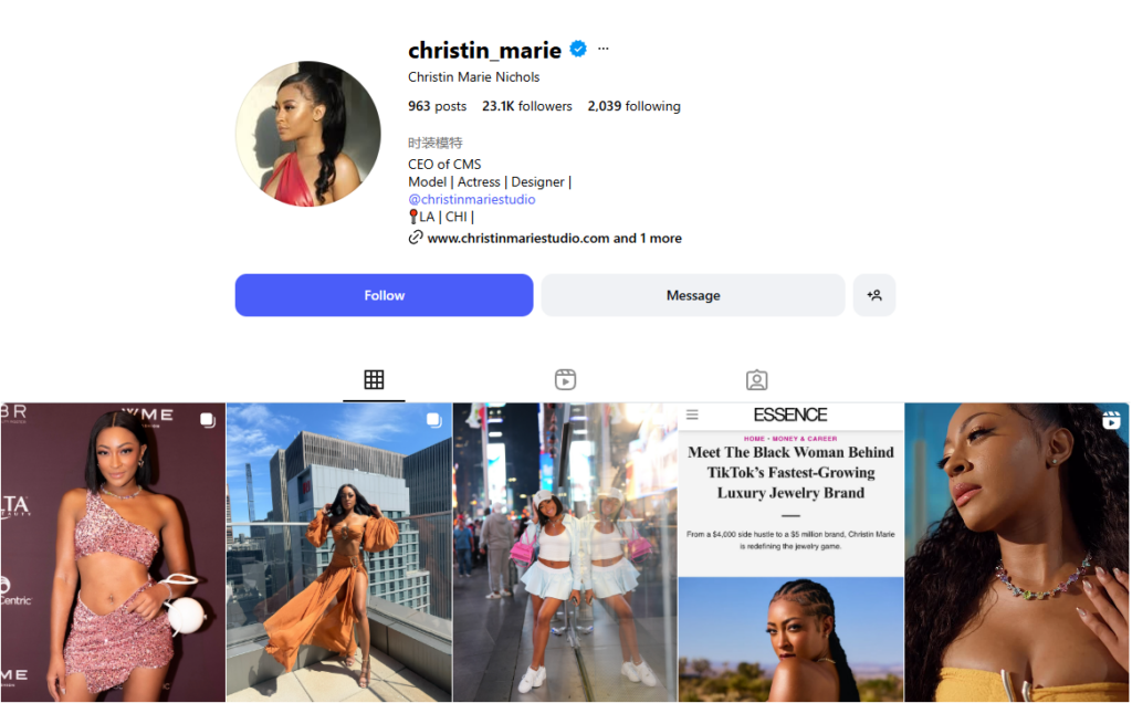 Jewelry Niche #2 Fashion & Beauty Influencers