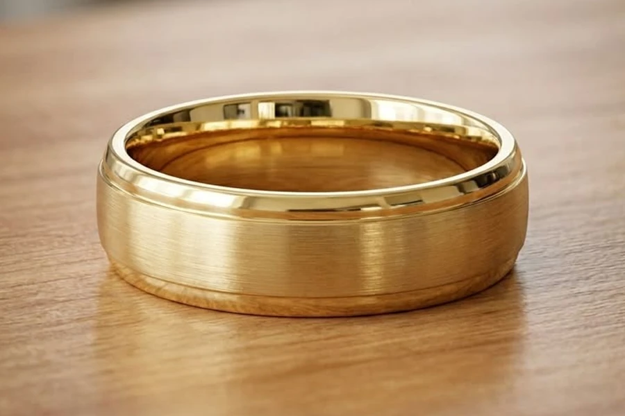 Brushed Wedding Ring