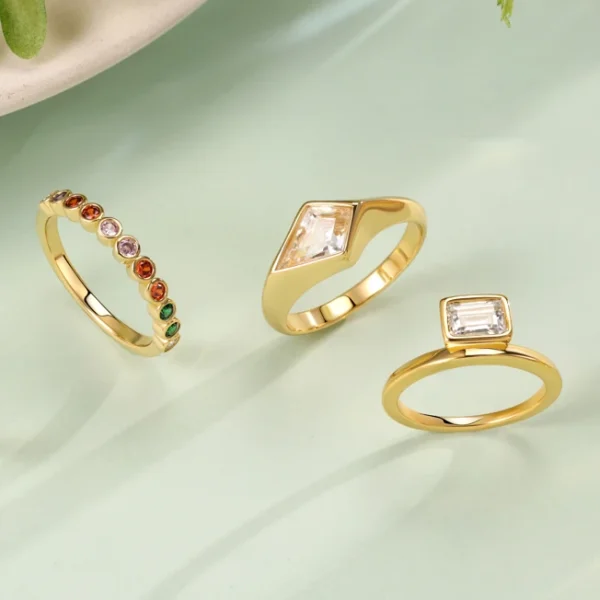Cubic Zirconia Rings